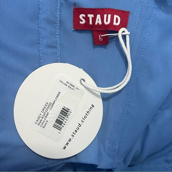 NEW NWT STAUD Casey Strapless Sequined Maxi Dress - Picture 9 of 12